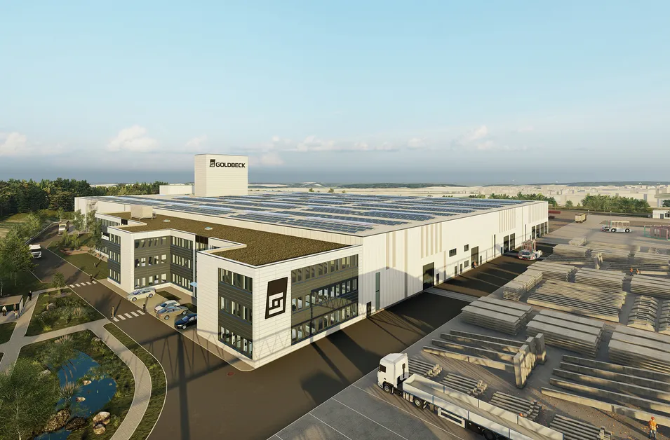 Betonfertigteilwerk Kirchberg für Goldbeck